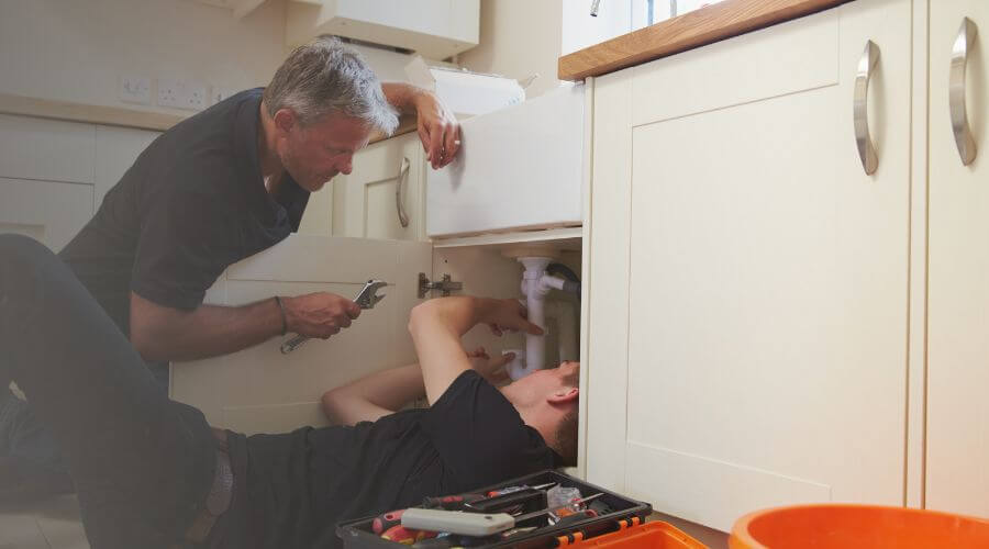 Professional burst pipe repair services in Goodfellow Afb, TX